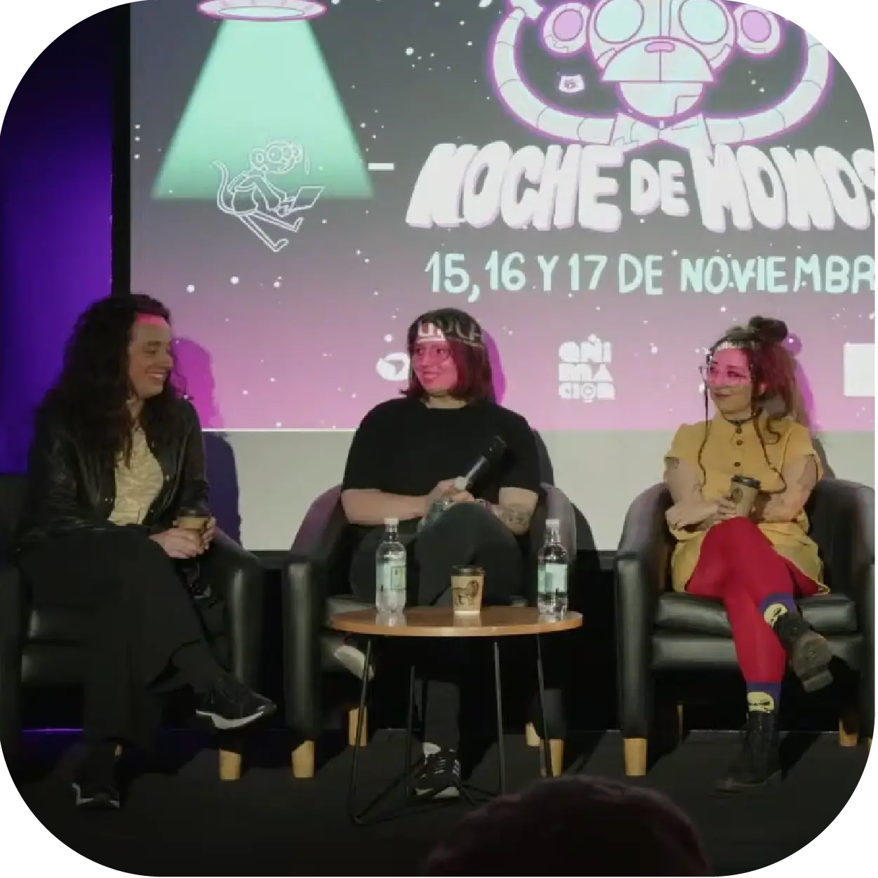 Berni Ojeda,Angela Jarpa, Fer Frick
