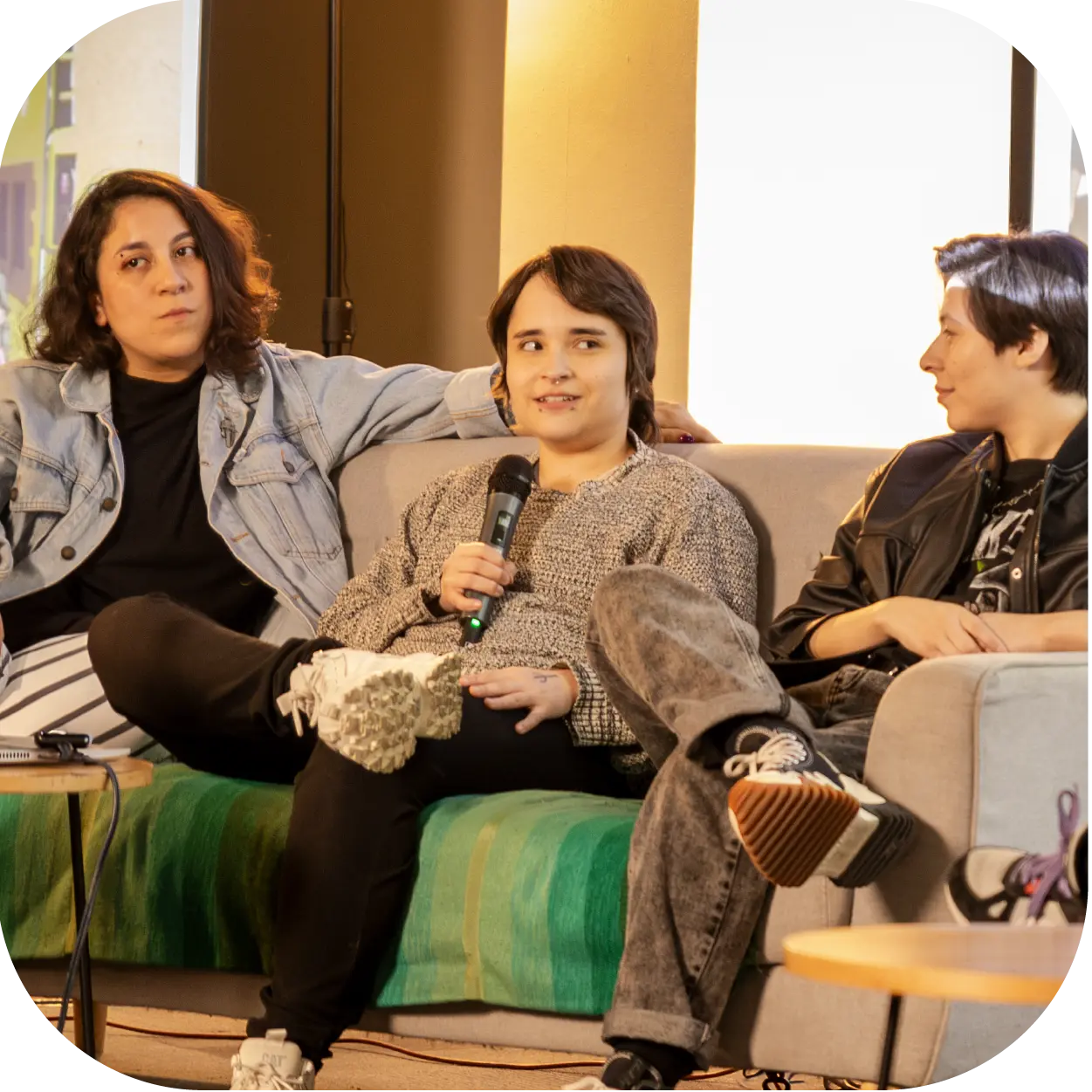 Luna Vargas, Mel Yensen, Ale Carrasco